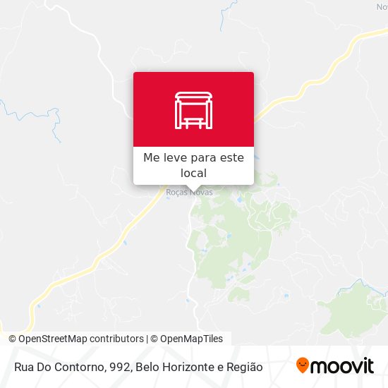 Rua Do Contorno, 992 mapa
