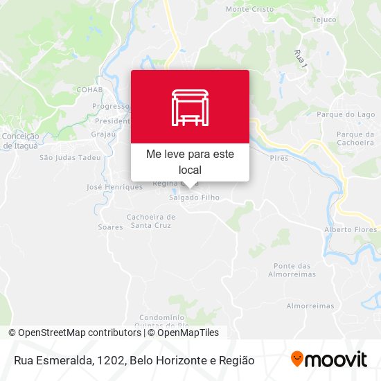Rua Esmeralda, 1202 mapa