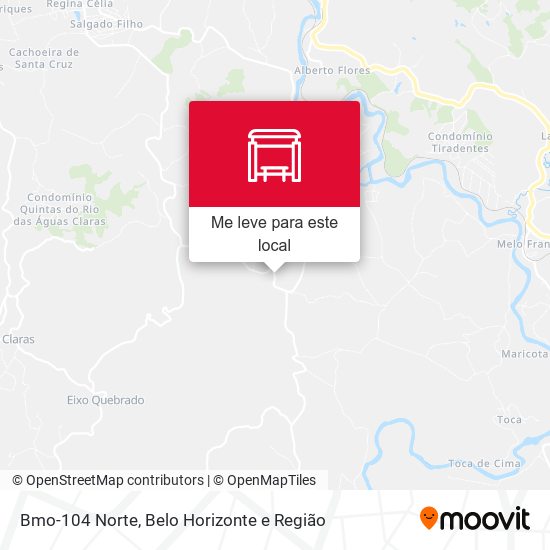 Bmo-104 Norte mapa