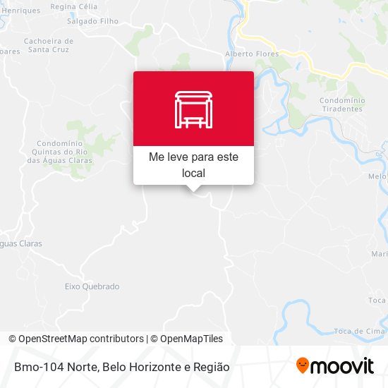 Bmo-104 Norte mapa