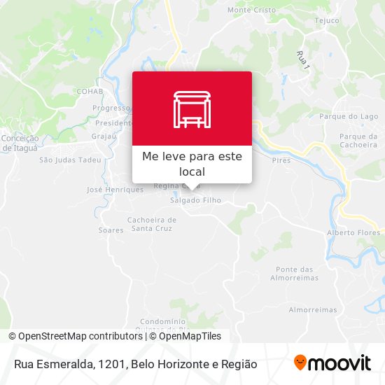 Rua Esmeralda, 1201 mapa