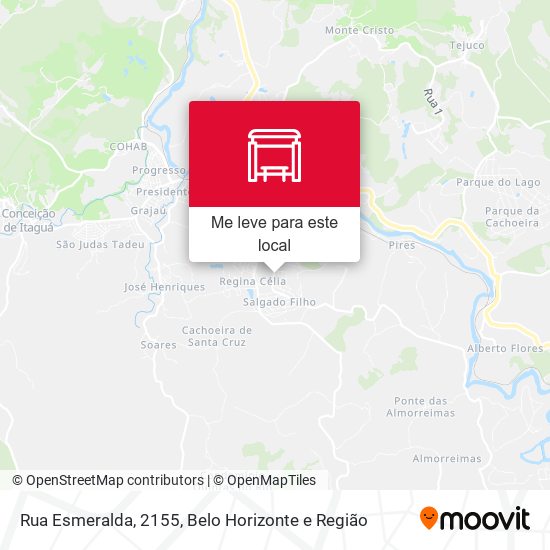 Rua Esmeralda, 2155 mapa