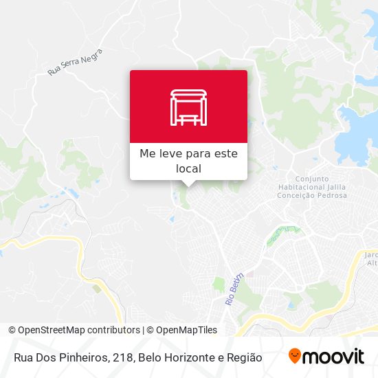 Rua Dos Pinheiros, 218 mapa