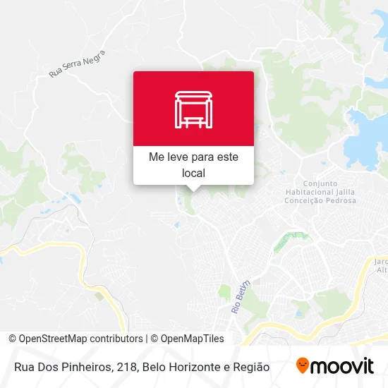 Rua Dos Pinheiros, 218 mapa