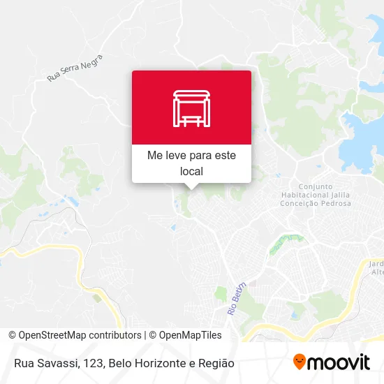 Rua Savassi, 123 mapa