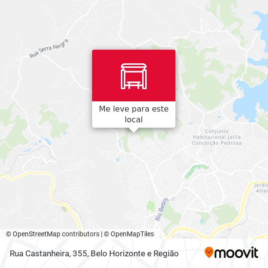 Rua Castanheira, 355 mapa
