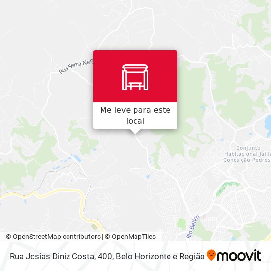 Rua Josias Diniz Costa, 400 mapa