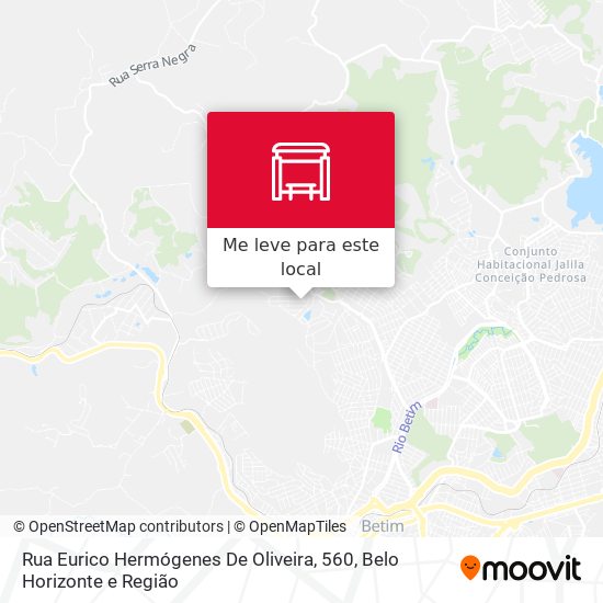 Rua Eurico Hermógenes De Oliveira, 560 mapa