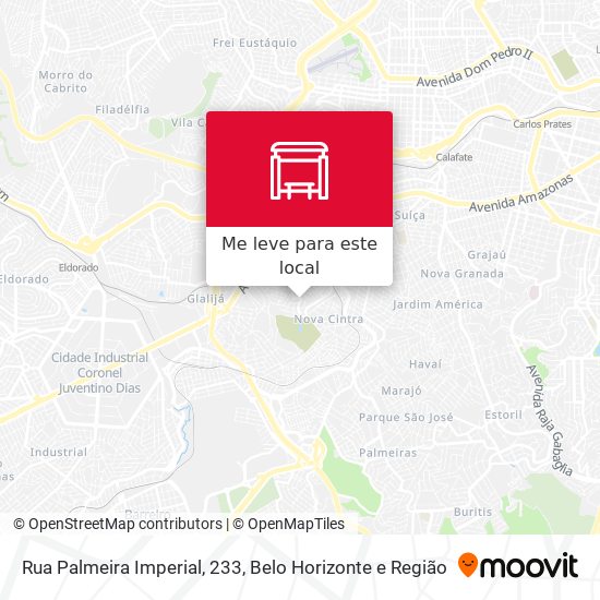 Rua Palmeira Imperial, 233 mapa