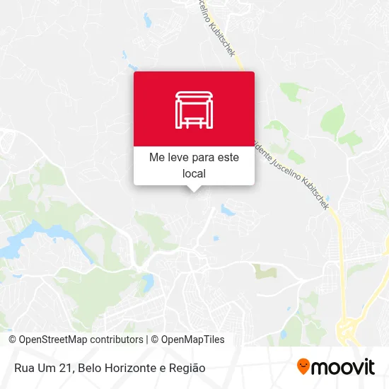 Rua Um 21 mapa
