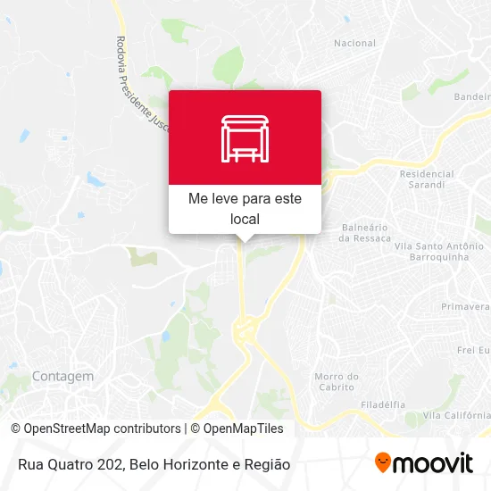 Rua Quatro 202 mapa