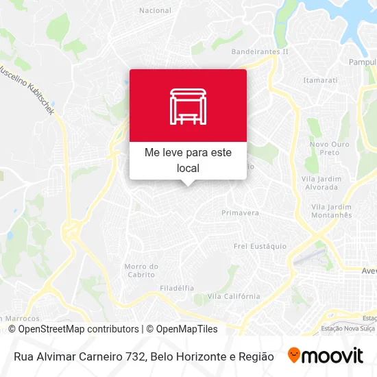 Rua Alvimar Carneiro 732 mapa
