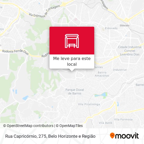 Rua Capricórnio, 275 mapa