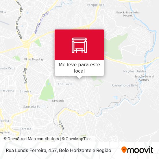 Rua Lunds Ferreira, 457 mapa