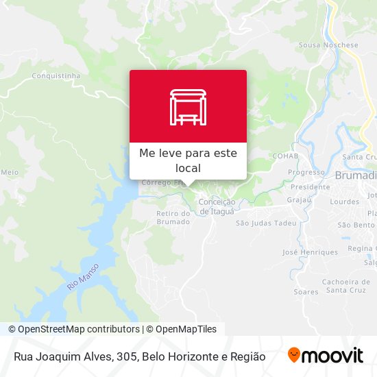 Rua Joaquim Alves, 305 mapa