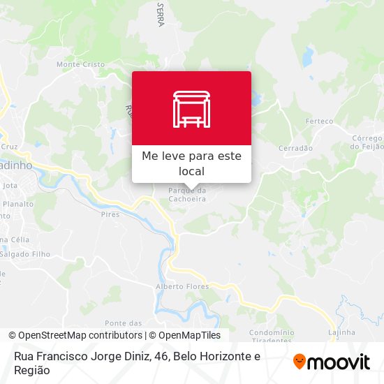 Rua Francisco Jorge Diniz, 46 mapa