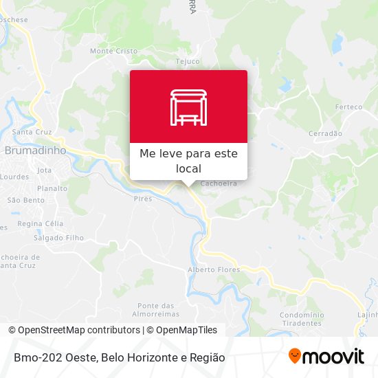 Bmo-202 Oeste mapa