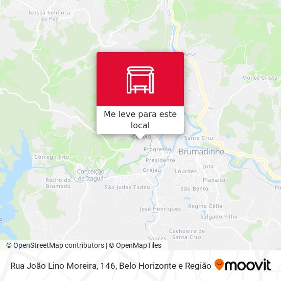 Rua João Lino Moreira, 146 mapa