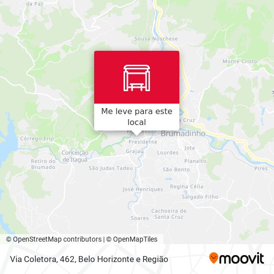 Via Coletora, 462 mapa