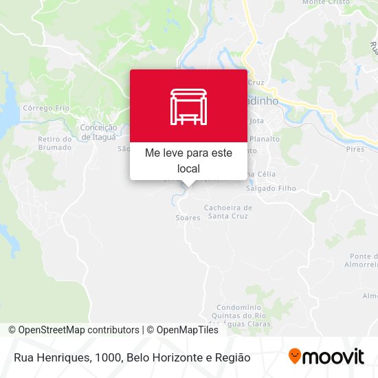 Rua Henriques, 1000 mapa