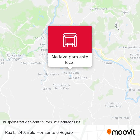 Rua L, 240 mapa