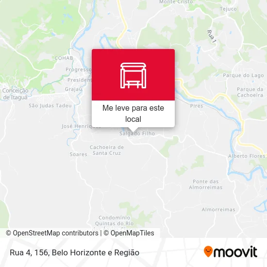 Rua 4, 156 mapa