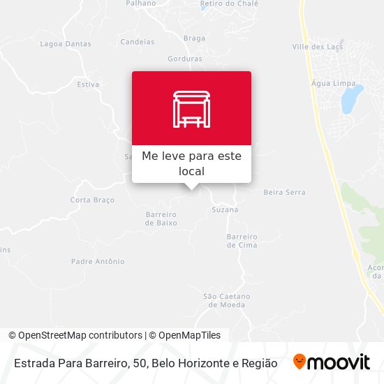 Estrada Para Barreiro, 50 mapa