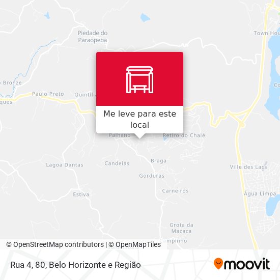 Rua 4, 80 mapa