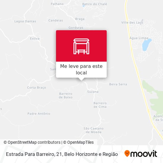 Estrada Para Barreiro, 21 mapa