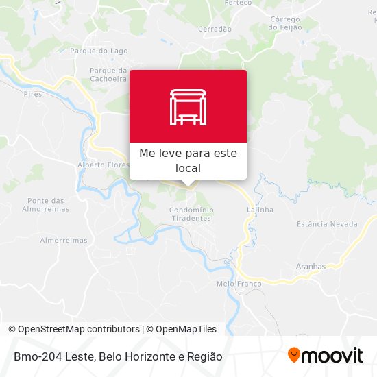 Bmo-204 Leste mapa