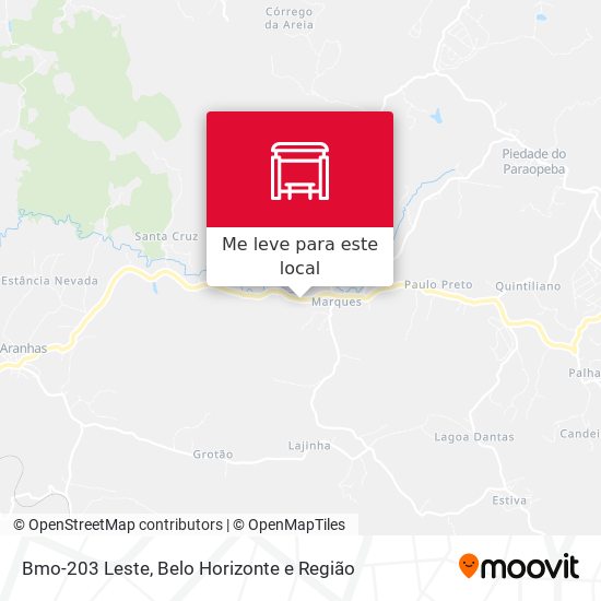 Bmo-203 Leste mapa