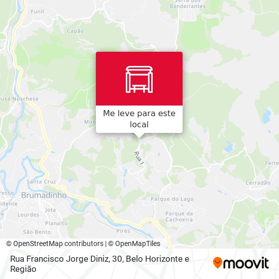 Rua Francisco Jorge Diniz, 30 mapa