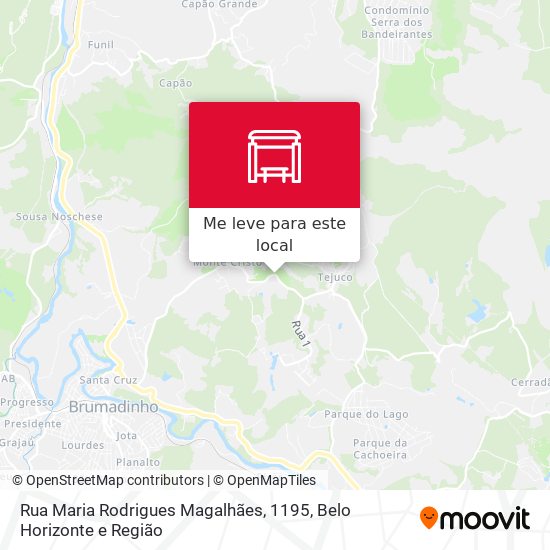 Rua Maria Rodrigues Magalhães, 1195 mapa