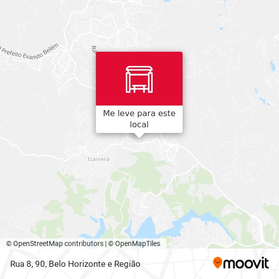 Rua 8, 90 mapa