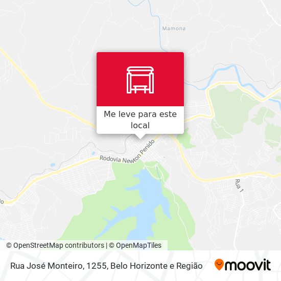 Rua José Monteiro, 1255 mapa