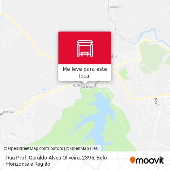 Rua Prof. Geraldo Alves Oliveira, 2395 mapa