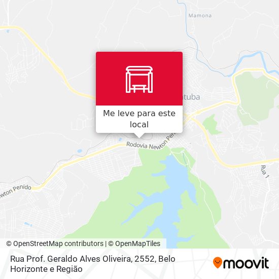 Rua Prof. Geraldo Alves Oliveira, 2552 mapa