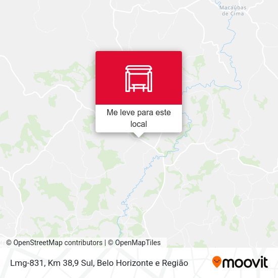 Lmg-831, Km 38,9 Sul mapa