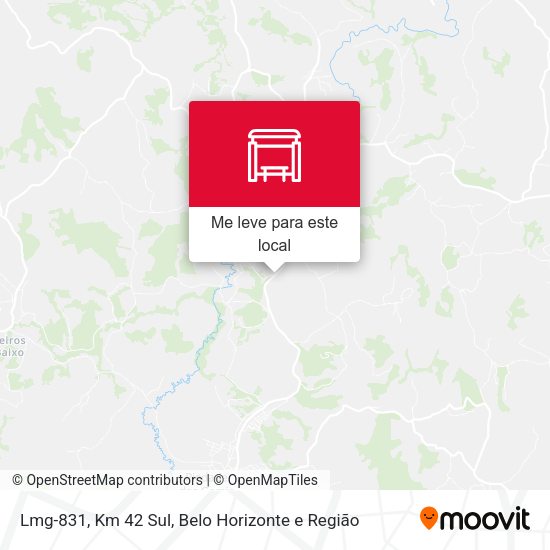 Lmg-831, Km 42 Sul mapa