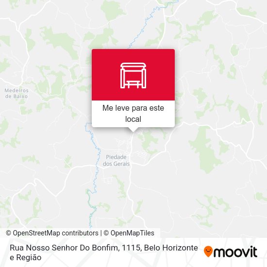 Rua Nosso Senhor Do Bonfim, 1115 mapa