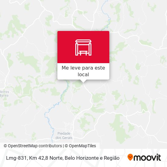 Lmg-831, Km 42,8 Norte mapa