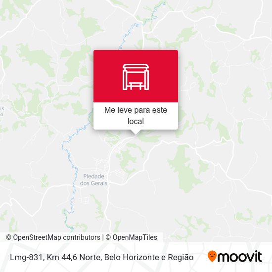 Lmg-831, Km 44,6 Norte mapa