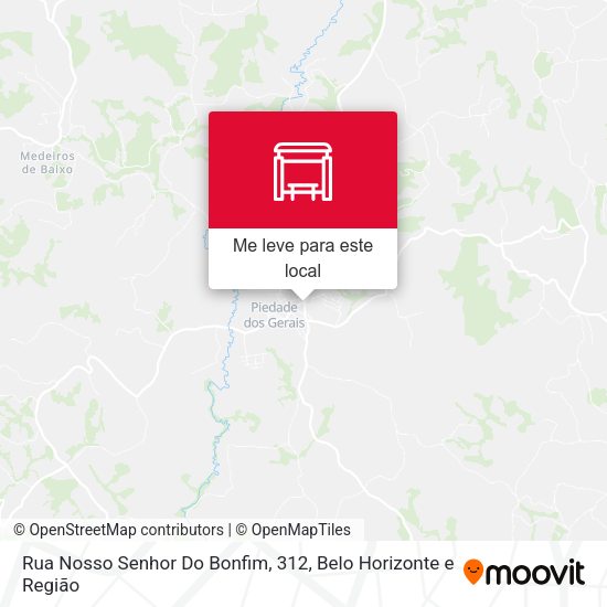 Rua Nosso Senhor Do Bonfim, 312 mapa