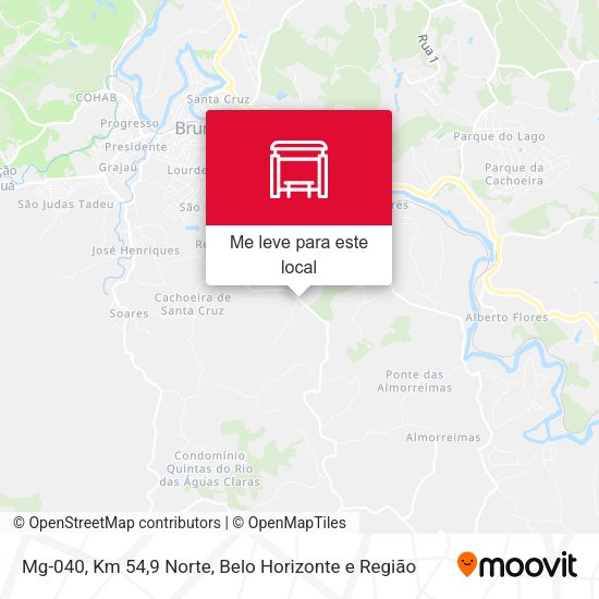 Mg-040, Km 54,9 Norte mapa