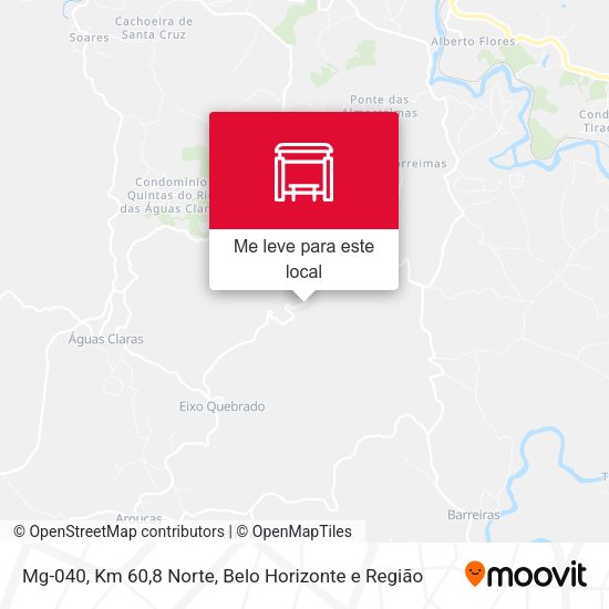 Mg-040, Km 60,8 Norte mapa