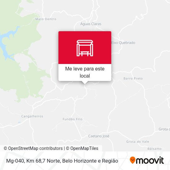 Mg-040, Km 68,7 Norte mapa