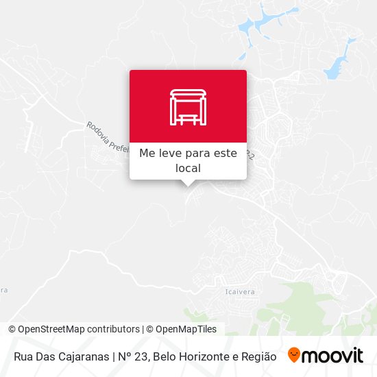 Rua Das Cajaranas | Nº 23 mapa