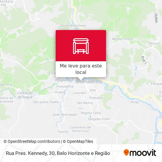 Rua Pres. Kennedy, 30 mapa