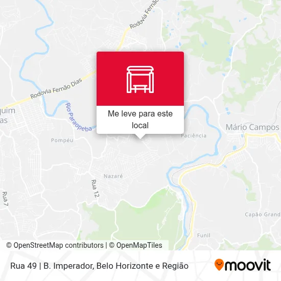 Rua 49 | B. Imperador mapa