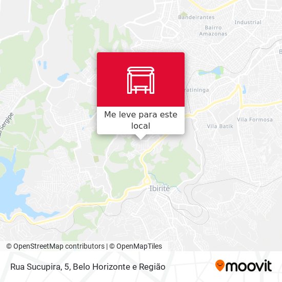 Rua Sucupira, 5 mapa